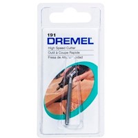 Fresa De Alta Velocidad Redonda 1/8 Dremel 191